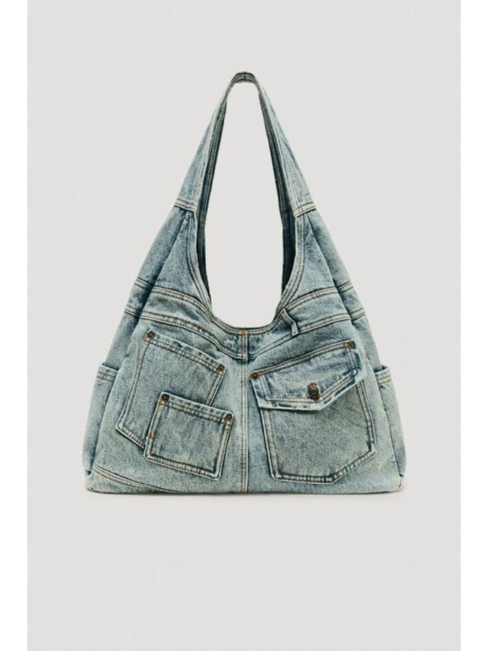 ZARA LIMITED EDITION MAXI DENIM BAG